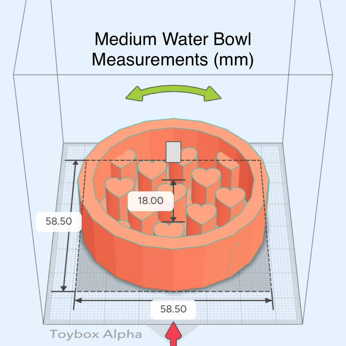 Tarantula Water Bowl